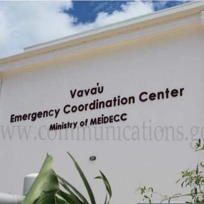 Vava'u Emergency Coordination Center 2021