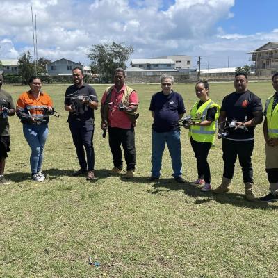 Drone Training by UN WFP- ETC Pacific 